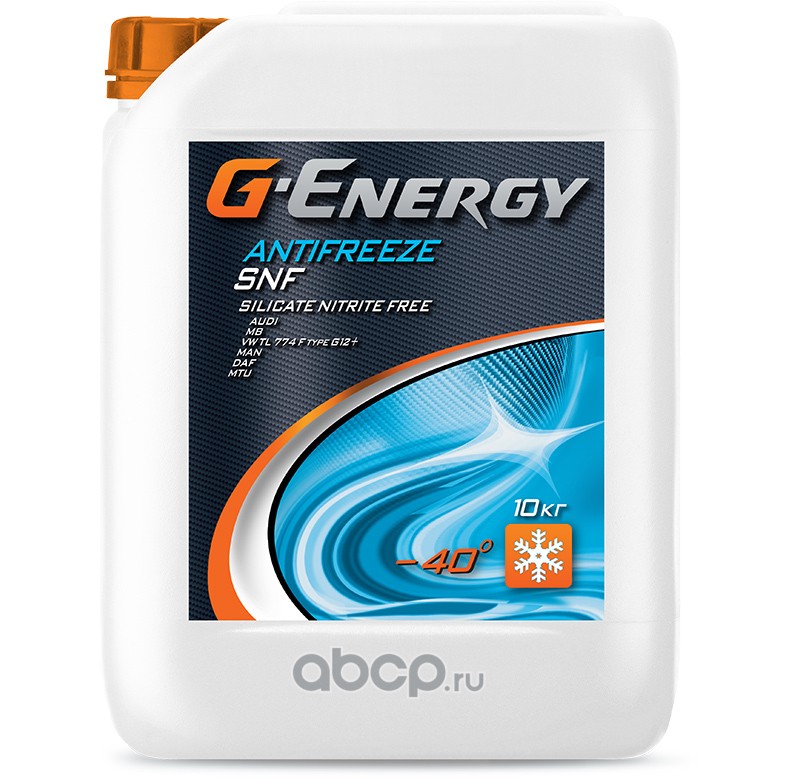 Антифриз G- Energy SNF 40 ОЖ 10кг.